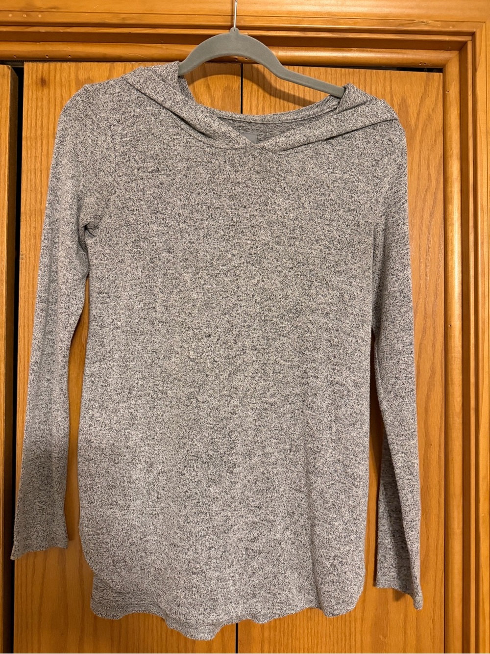 aerie Heather Gray 'Just Add Leggings' Pullover Top